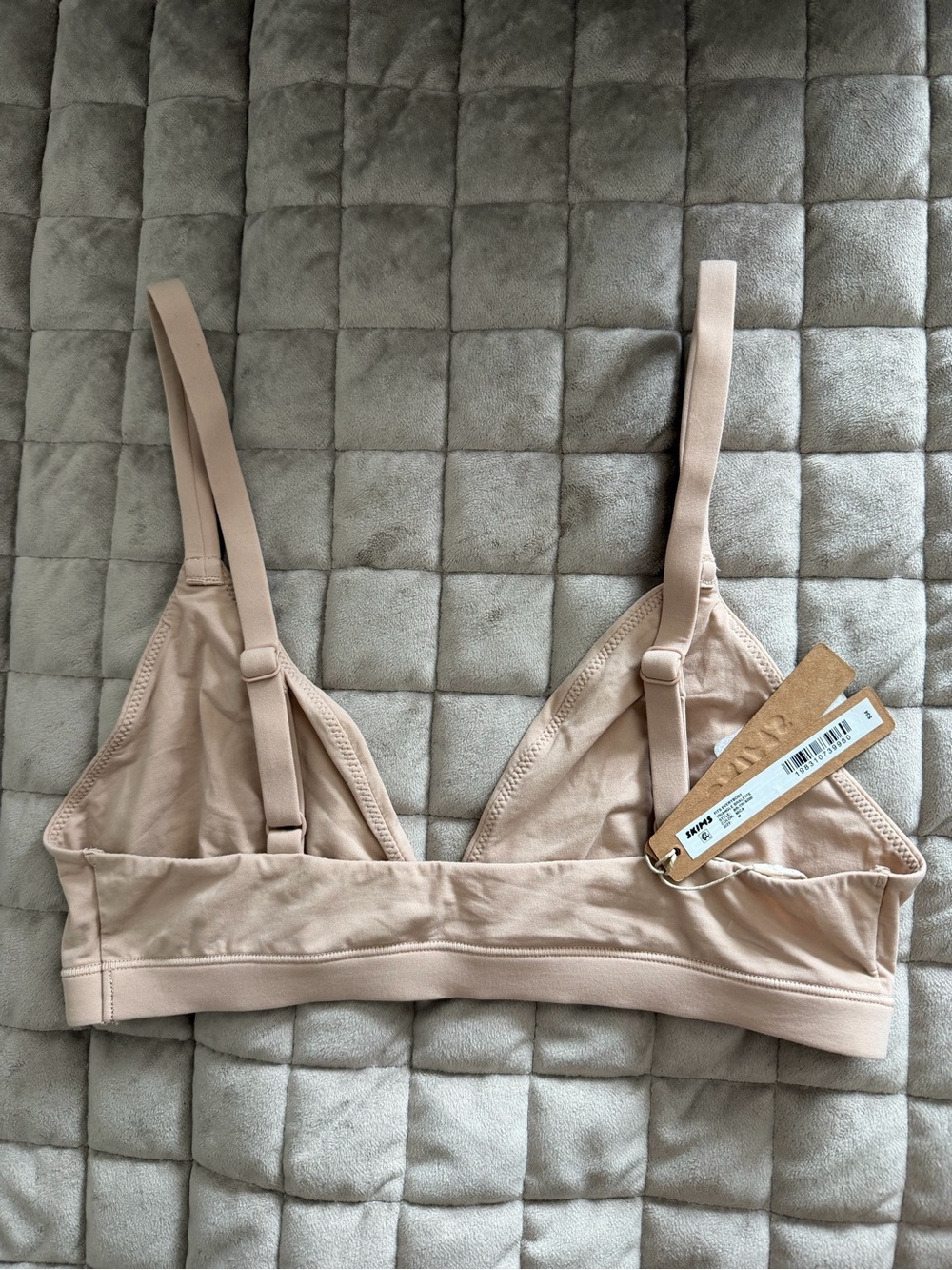 Skims Fits Everybody Triangle Bralette - Mica - Picture 3 of 4